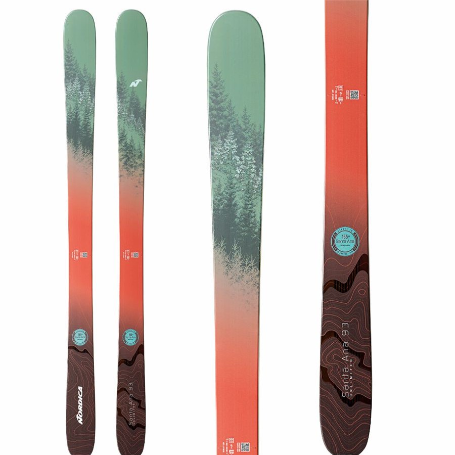 Snowsports * | Nordica Santa Ana 93 Unlimited Skis Women'S 2023