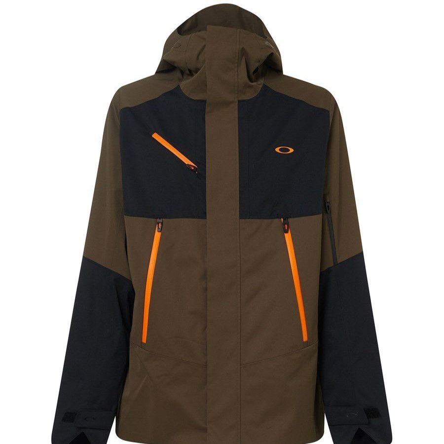 Apparel * | Oakley Crescent 3.0 Shell Jacket New Dark Brush