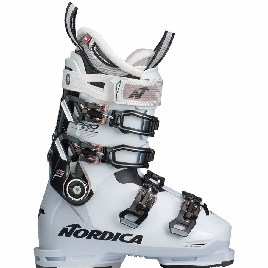 Snowsports * | Nordica Promachine 105 Ski Boots Women'S 2023 White /Black /Pink