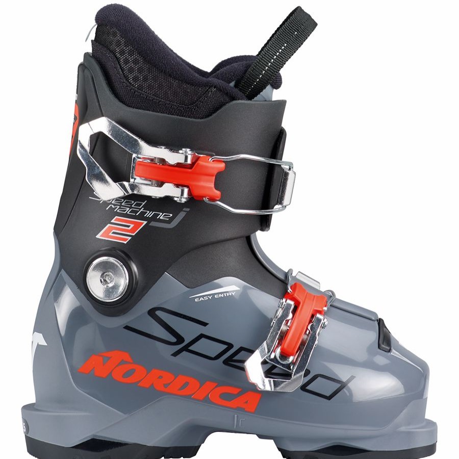 Snowsports * | Nordica Speedmachine J 2 Ski Boots Kids' 2023 Black /Anthracite /Red