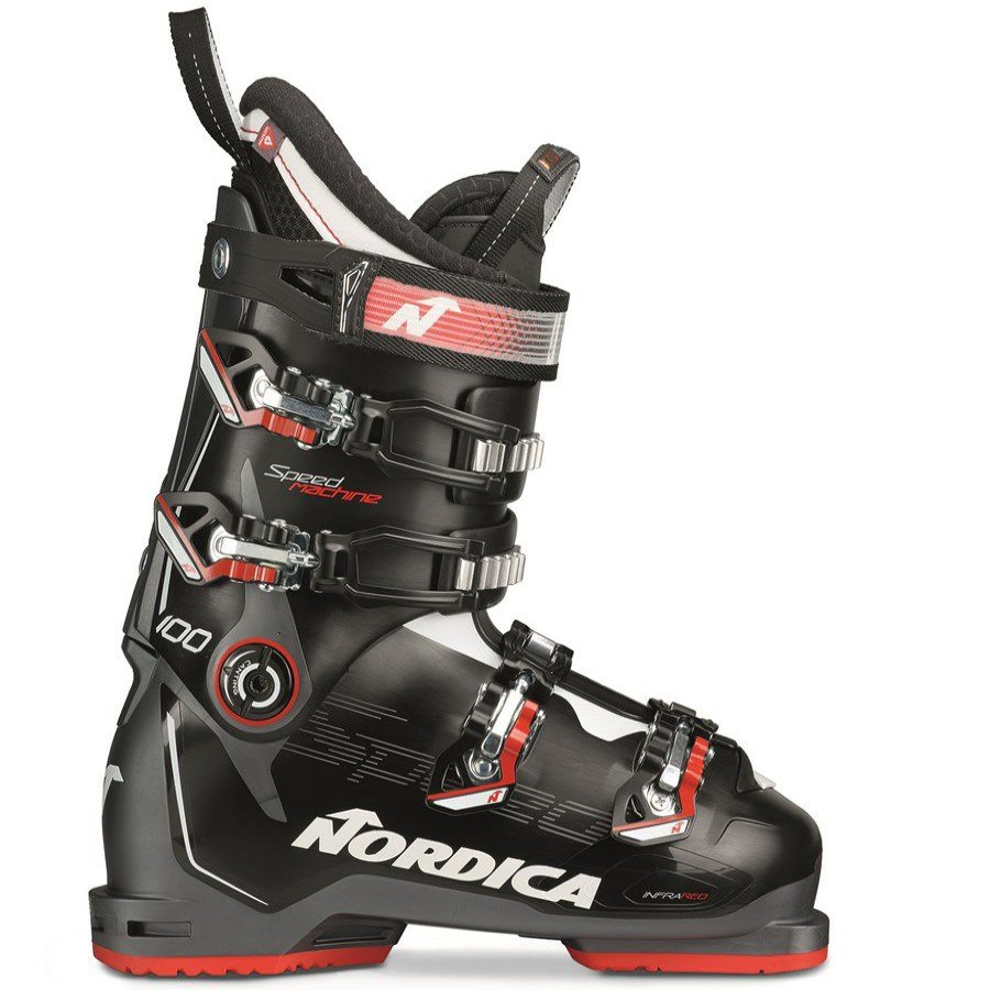 Snowsports * | Nordica Speedmachine 100 Ski Boots 2023 Black /Anthracite /Red