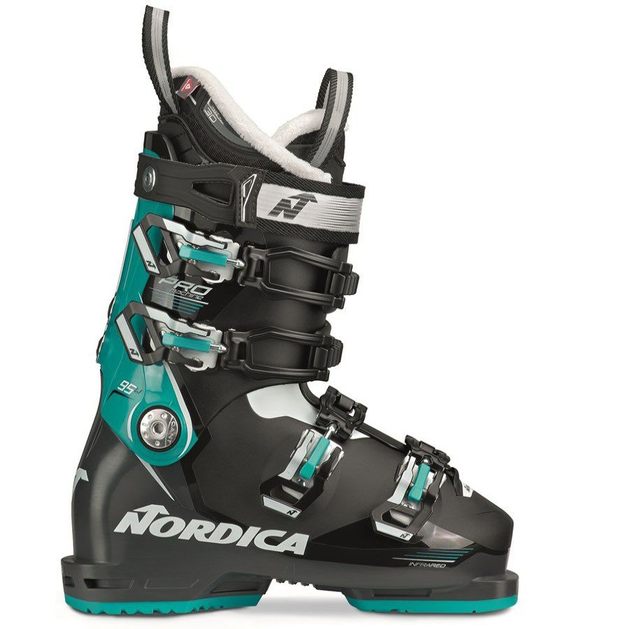 Snowsports * | Nordica Promachine 95 W Ski Boots Women'S 2023 Black /Anthracite /Blue