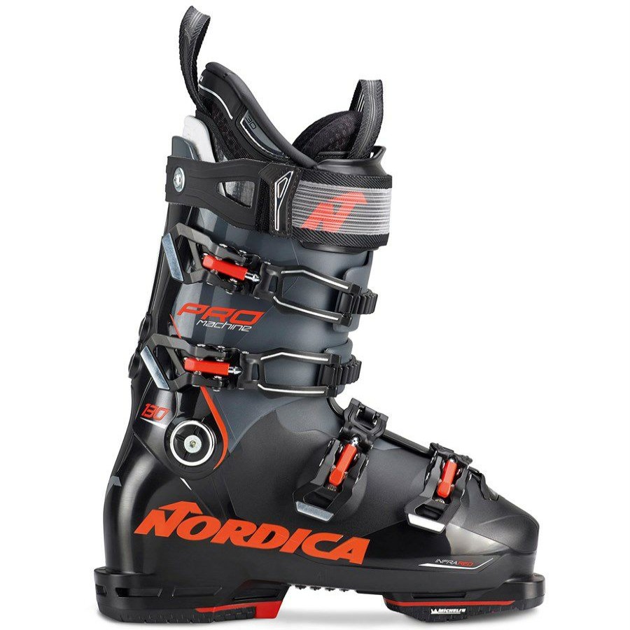 Snowsports * | Nordica Promachine 130 Gw Ski Boots 2023 Black /Anthracite /Red