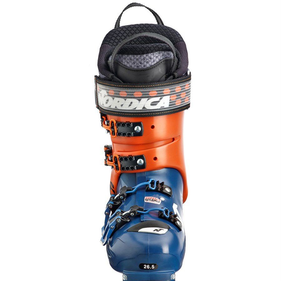 Snowsports * | Nordica Strider 120 Dyn Alpine Touring Ski Boots 2020 Blue /Orange