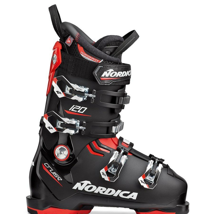 Snowsports * | Nordica Cruise 120 Alpine Ski Boots 2023 Black /Red /White