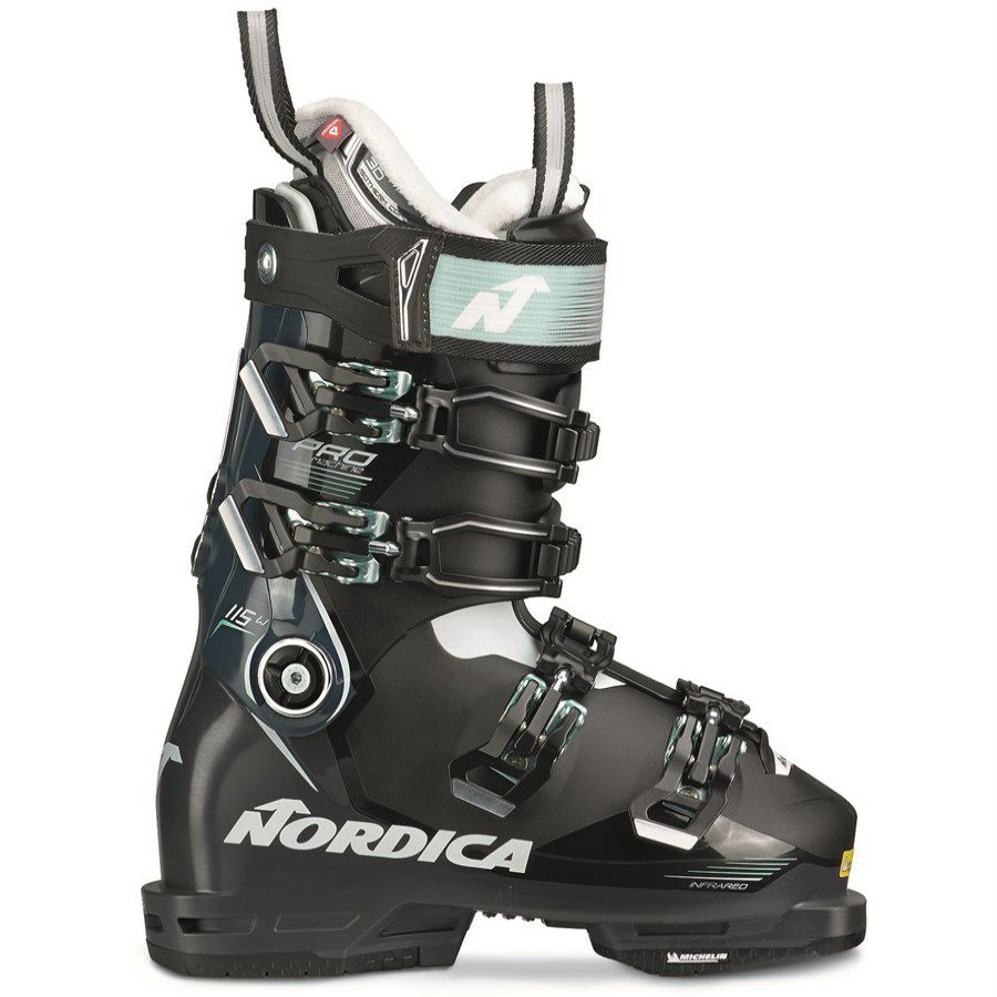 Snowsports * | Nordica Promachine 115 W Ski Boots Women'S 2023 Black /Anthracite /Green