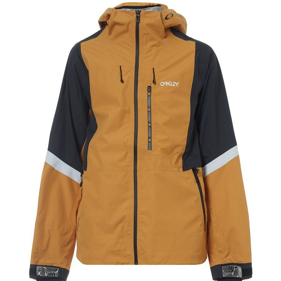 Apparel * | Oakley Tc Gunn Shell Jacket Gold Yellow