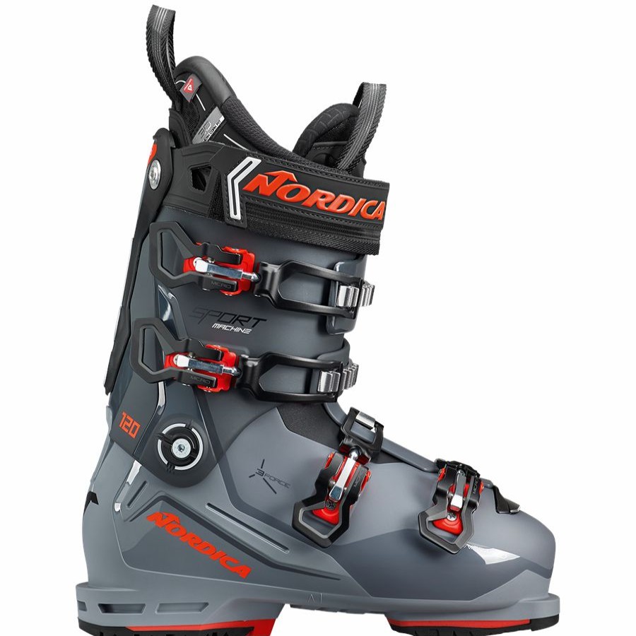 Snowsports * | Nordica Sportmachine 3 120 Ski Boots 2023 Anthracite /Black /Red