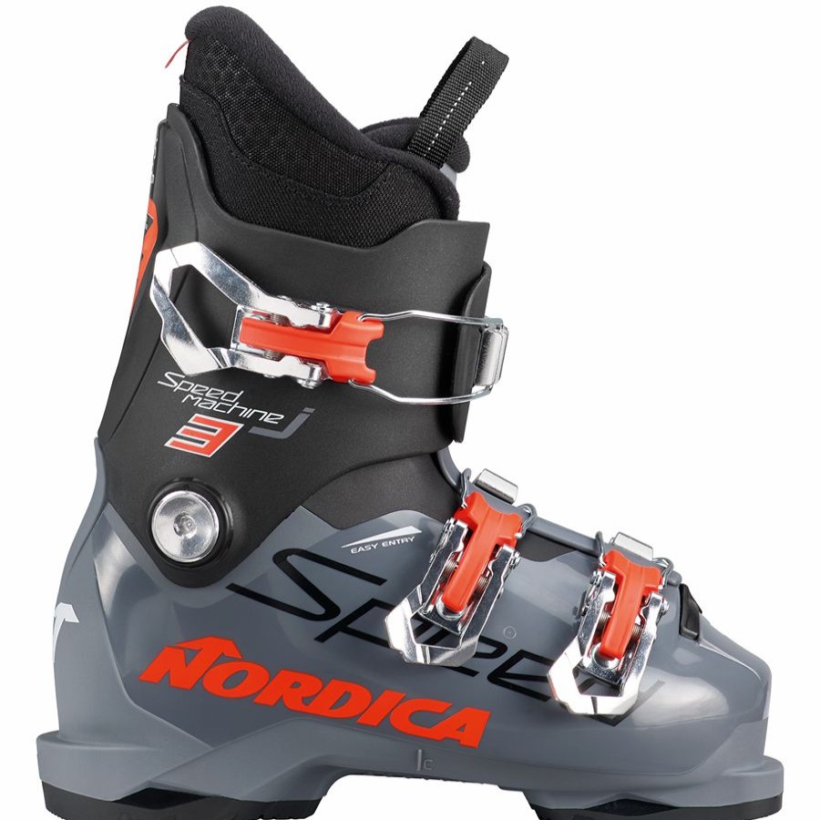 Snowsports * | Nordica Speedmachine J 3 Ski Boots Kids' 2023 Black /Anthracite /Red