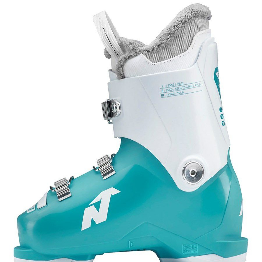 Snowsports * | Nordica Speedmachine J 3 Ski Boots Kids' 2023 Light Blue /White /Pink