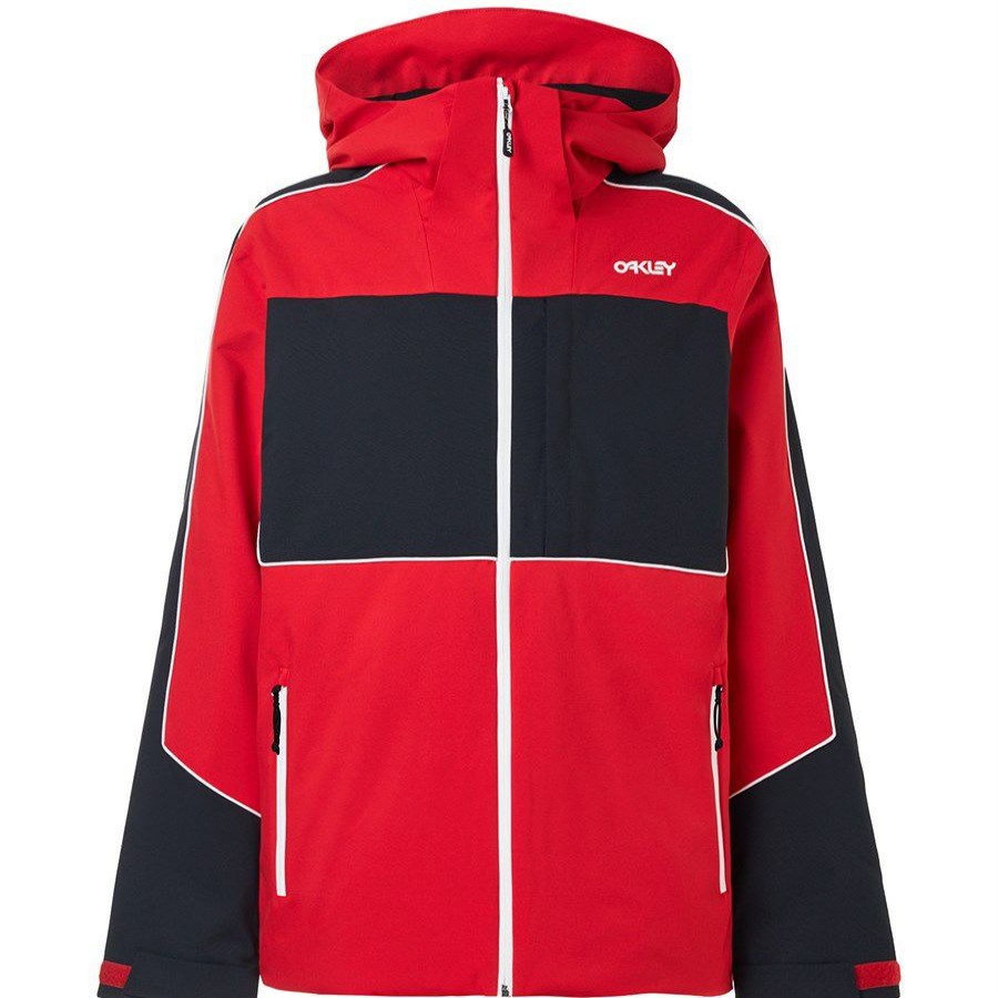 Apparel * | Oakley Rapid Rotation Jacket Red Line