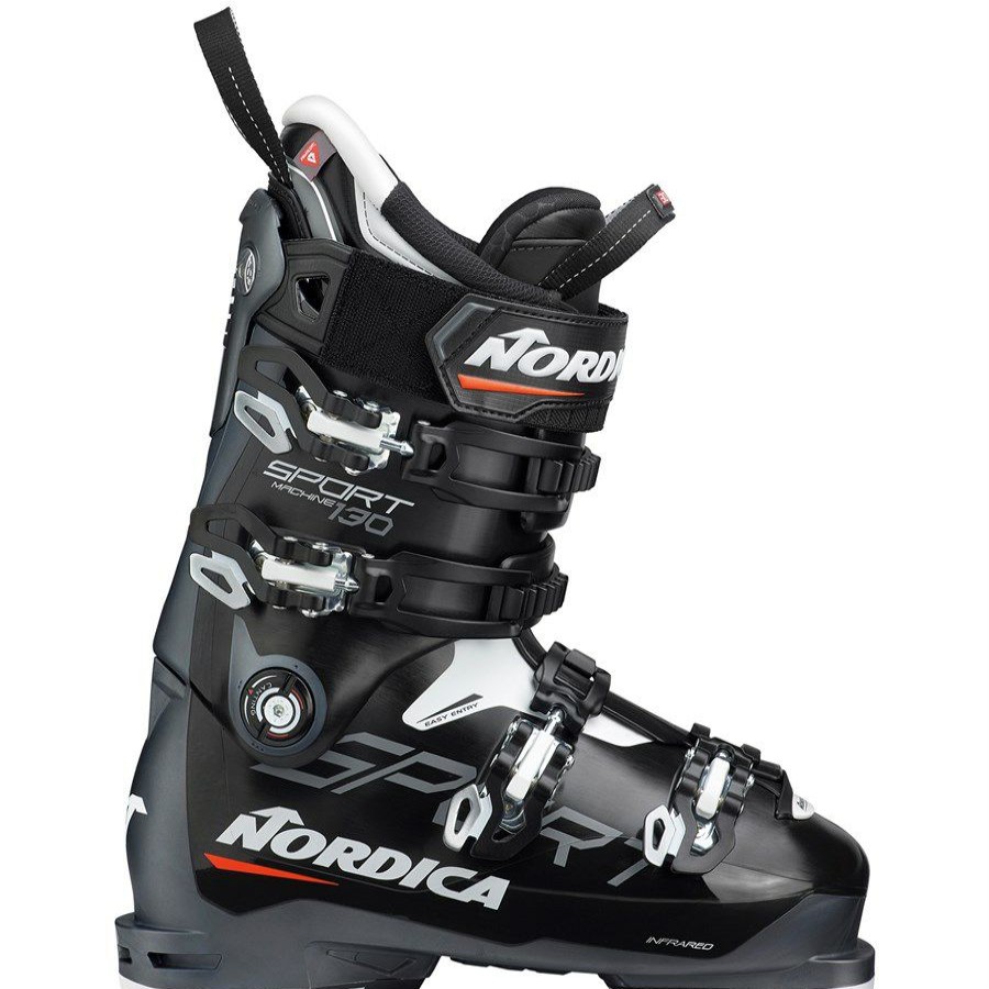 Snowsports * | Nordica Sportmachine 130 Ski Boots 2021 Black /Anthracite /White