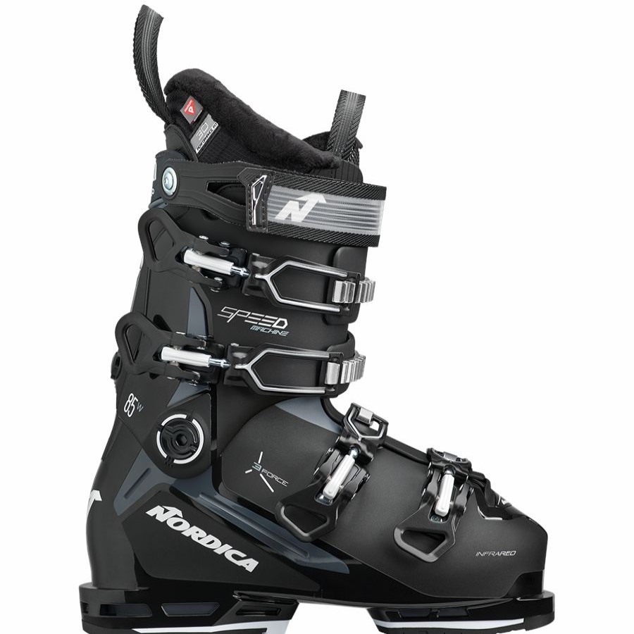 Snowsports * | Nordica Speedmachine 3 85 W Ski Boots Women'S 2023 Black /Anthracite /White